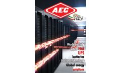 Atenco - Model IST4 SERIES 10KVA - 20KVA - Uninterruptible Power Supply System (UPS)- Brochure