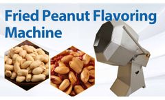 Automatic Fried Peanuts Snack Food Flavoring Machine| Potato Chips Spice Blending Mixing Mixer Machine