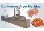 Taizy - Continuous deep fryer | automatic batch fryer for snacks
