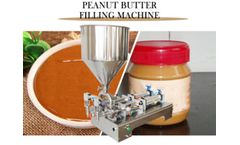 Taizy - Model TZ - Semi-automatic peanut butter filling packaging machine