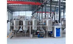 Taizy - Model TZ - Palm oil refining machine plant | cooking oil refinery machine