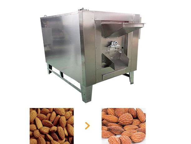 taizy - Model TZ - Hot Sale Almond Roasting Roaster Machine (Rotary Drum Type)