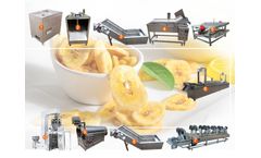 taizy - Model TZ - Banana Plantain Chips Production Line | Banana Chips Making Machine