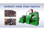 Shuliy - Model SL - Hydraulic Scrap Metal Shear Machine | Sheet Metal Guillotine