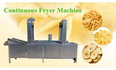 taizy - continuous frying machine