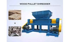 Shuliy - Model sh - Wood Pallet Shredder Machine