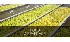 Process cooling and industrial comfort applications solutions for food and beverage industry