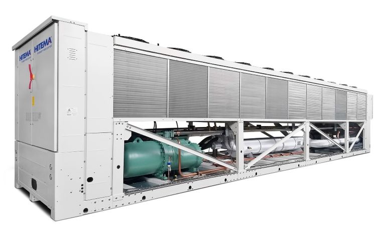 Hitema - Model NOVAF Series - Free-Cooling Liquid Chillers with Axial Fans
