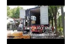 Export rice milling line for rice production in Kenya - Video