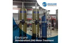Envicare - Demineralization (DM) Water Treatment Plants