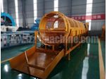 Rotary sand gravel sieving machine working principle