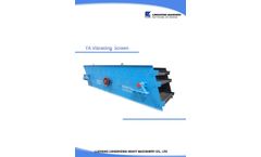 LZZG - Model 2YK - 3 Layer Vibrating Screen for Sand Aggregate Separation - Brochure
