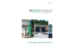Biogas H2S Dry Media Scrubber Brochure