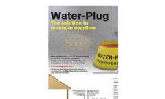 Water-Plug - Prevent Sewer Backup Dam Brochure