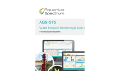 AQS-SYS - Automated Water-Leak Monitoring Software Brochure
