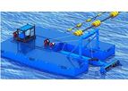 EDDY - Model AD10k - Remote Operated Unmanned Automated Floating Dredger