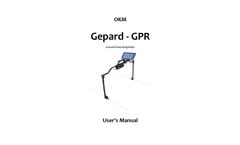 OKM Gepard - Model GPR 3D - Ground Penetrating Radar Brochure
