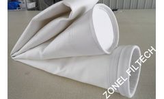 ZONEL FILTECH - Model PET - Polyester Needle Felt and Filter Bags for Dust Collector Systems