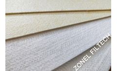 ZONEL FILTECH - Fiberglass Needle Felt for Dust Collector Systems