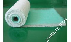 Zonel Filtech - Paint Spray Booth Exhaust Filter/ Floor Filter for Spray Booth/ Paint Arrestor Media