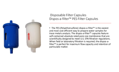 Disposable Filter Capsules Dispos-a-Filter PES Filter Capsules - Brochure