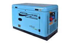 Vital Power - Model VP-12000LDE - Portable Generator