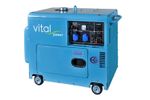 Vital Power - Model VP-7500T - Portable Generator