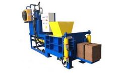 Azeus - Model HBA-SB - Hydraulic Briquetting Press