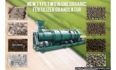 New type fertilizer stirring tooth granulator for processing organic fermentation products