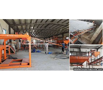 Application of poultry manure organic fertilizer production line in Xinjiang