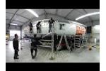 Truck Trailer Stuck in 4 minutes ... 360 ° Time Lapse Video