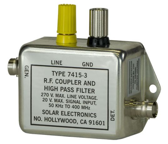Solar - Model Type 7415-3 RF - Coupler and High Pass Filter