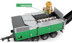 Komptech Crambo: Dual Shaft Shredder for Wood and Green Waste Video