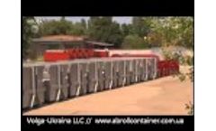 LLC Volga Ukraina - Production of Hooklift Containers, Skip Containers, Platforms and Waste Bins Video
