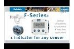 F-Series: 1 indicator for any sensor - Video