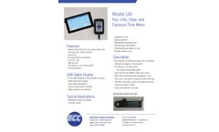 ECC - Model UXI - Universal X-ray Instrument All-Purpose Meter Brochure