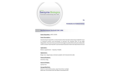 Sanzyme - Saccharomyces Boulardii Brochure