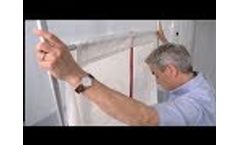 ZipWall Magnetic Door Installation How-to Guide - Video