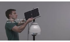 Kunak AIR Pro - Installation of the solar panel