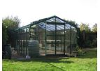 Dovetail - Model 10ft (3.185m) Wide - Freestanding Majestic Greenhouse