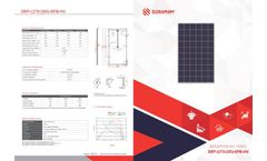Seraphim - Model Mix - Integrated Cell-String Level Optimizer Solar Panel Brochure