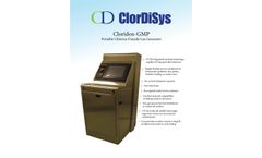 Cloridox - Model GMP - Chlorine Dioxide Gas Generation System - Brochure