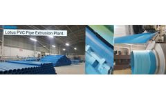 Watch In-House PVC Pipe Production: Pipe Extrusion, Threading, Slotting & Socketing