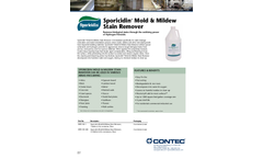 Sporicidin - Model MRC - Mold and Mildew Stain Remover Brochure