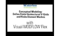 Conceptual Modeling: Define Unstructured VGrids and Finite Element Meshes Video