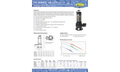 EasyPro - Model TB8002 - TB Series - Hi Volume Submersible Pump  Brochure