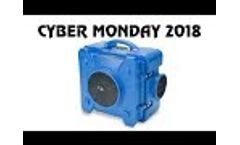 Cyber Monday 2018! BlueDri AS-550 BD-AS-550-BL Blue Filtration System Video