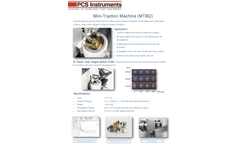PCS - Model 2 - Mini-Traction Machine (MTM) Brochure