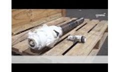 SCHWING MaxiClean - Cleaning of cylinder with extruder screw Video