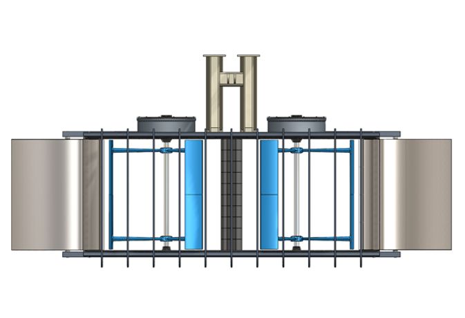 HydroQuest - Model 1.40 - River Turbine